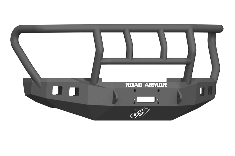 Ford F-250 Front Bumper - Road Armor - Stealth Winch Bumper with Titan II Standard Flare - Tex Blk - `17-`20